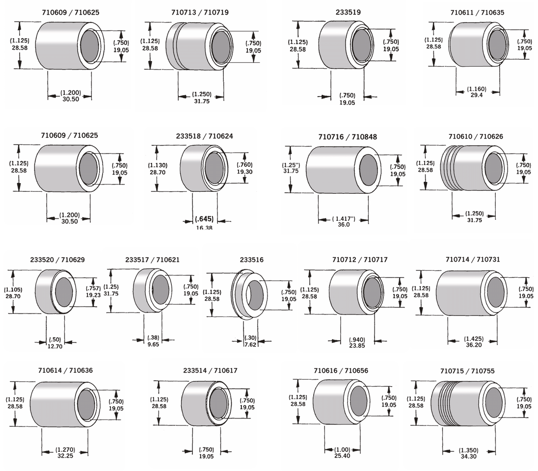 Bender Cycle Axle and Wheel Spacers – Wheel & Tire