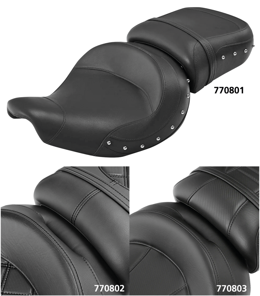 C.c. Rider 2-UP Seat for Big Inch Indian