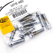Midwest Acorn Nut Company Chrome Plated 12 Point Bolt Assortment Tray – Hardware
