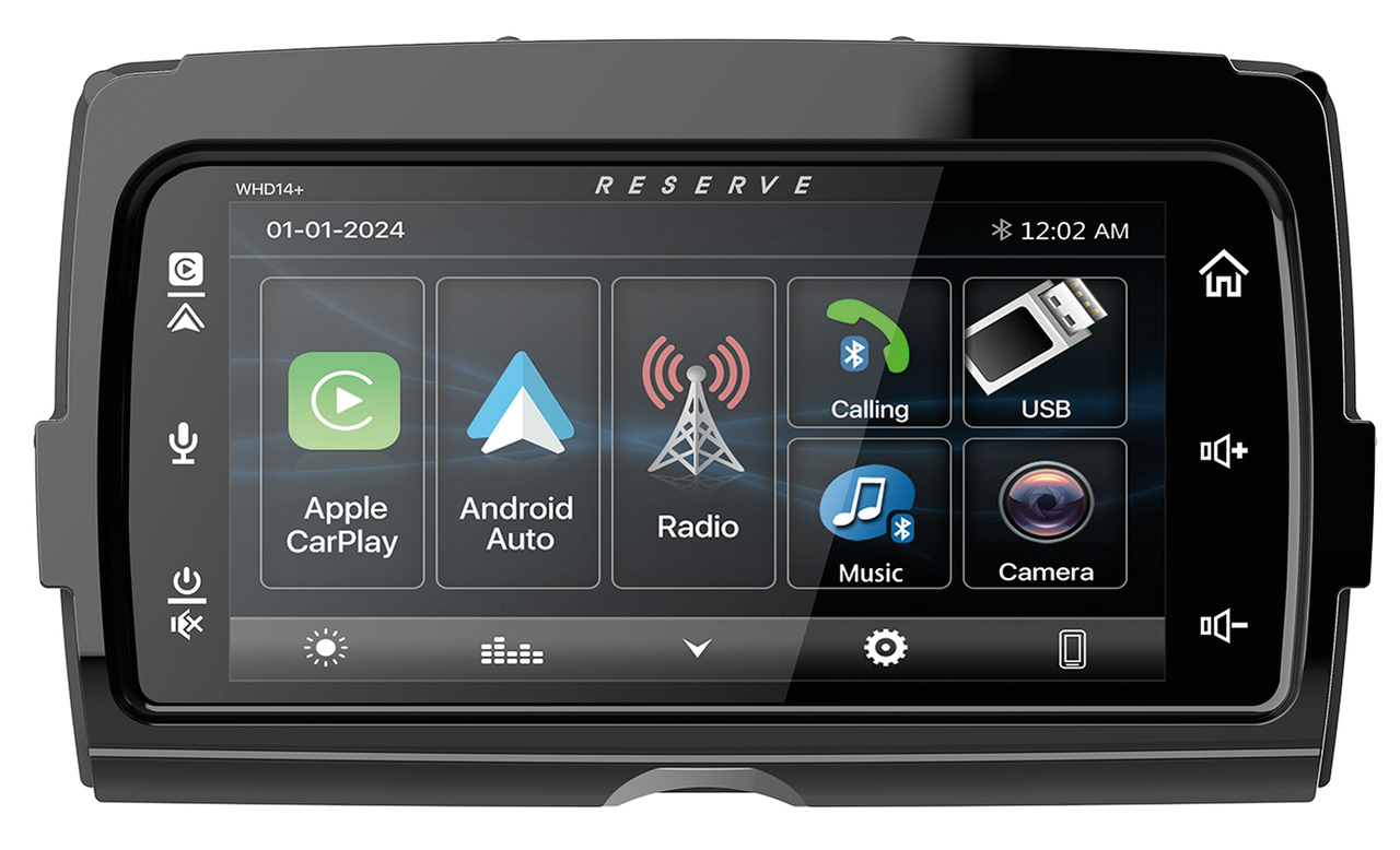 Soundstream Replacement Radios with Apple Carplay & Android Auto for Harley-Davidson – Helmets