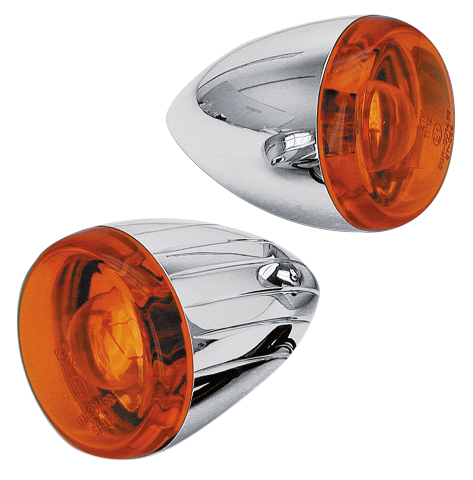 Zodiac Deuce Style Bullet Turn Signals – Electric & Light