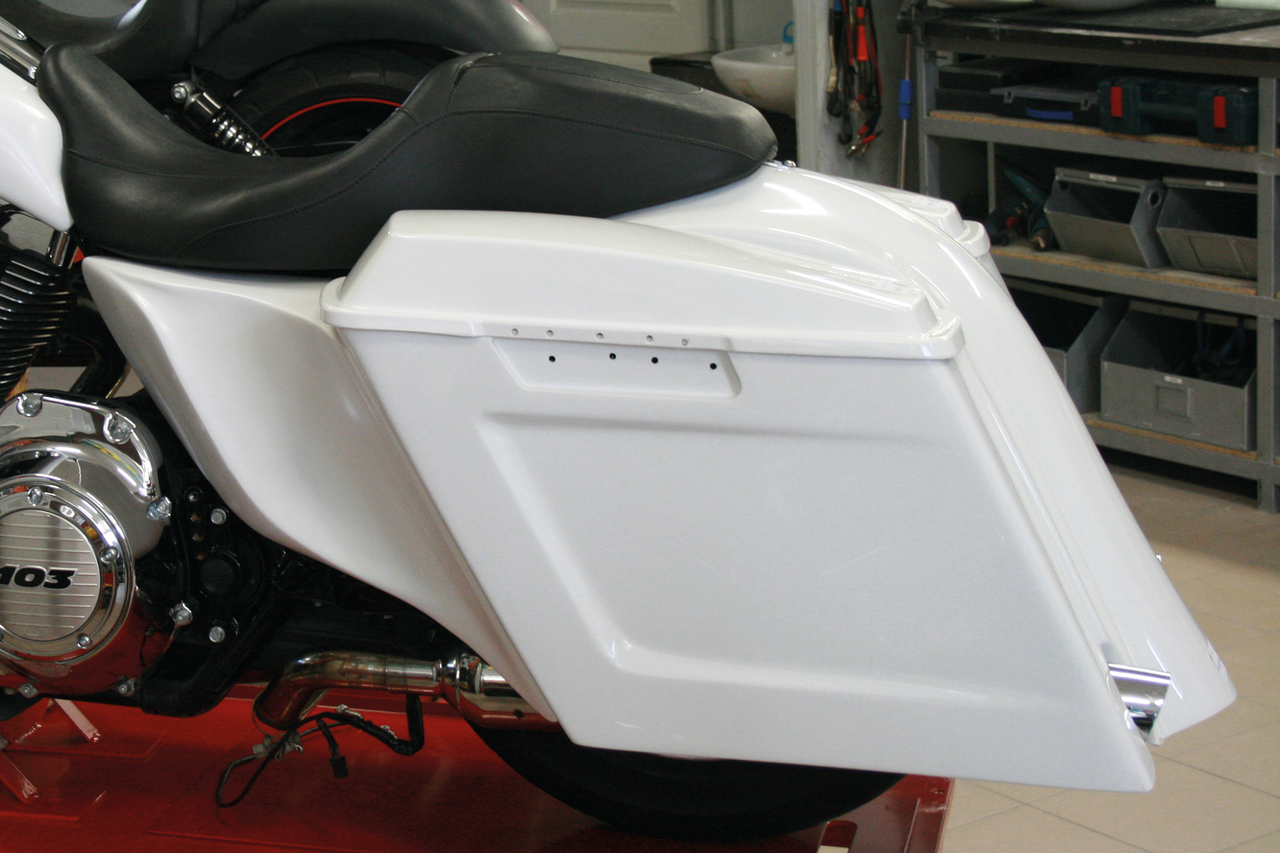 Tommy & Sons Fiberglass Saddlebag Bodies for Touring – Luggage