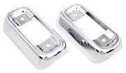 V-Twin Chrome Muffler Bracket Covers for Touring – Exhaust