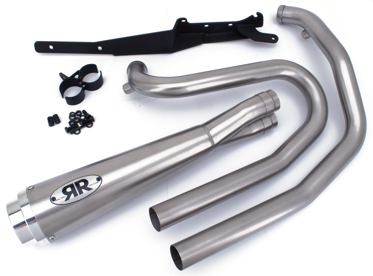 Redthunder 2-INTO-1 Exhaust Systems with Aluminum End Cap