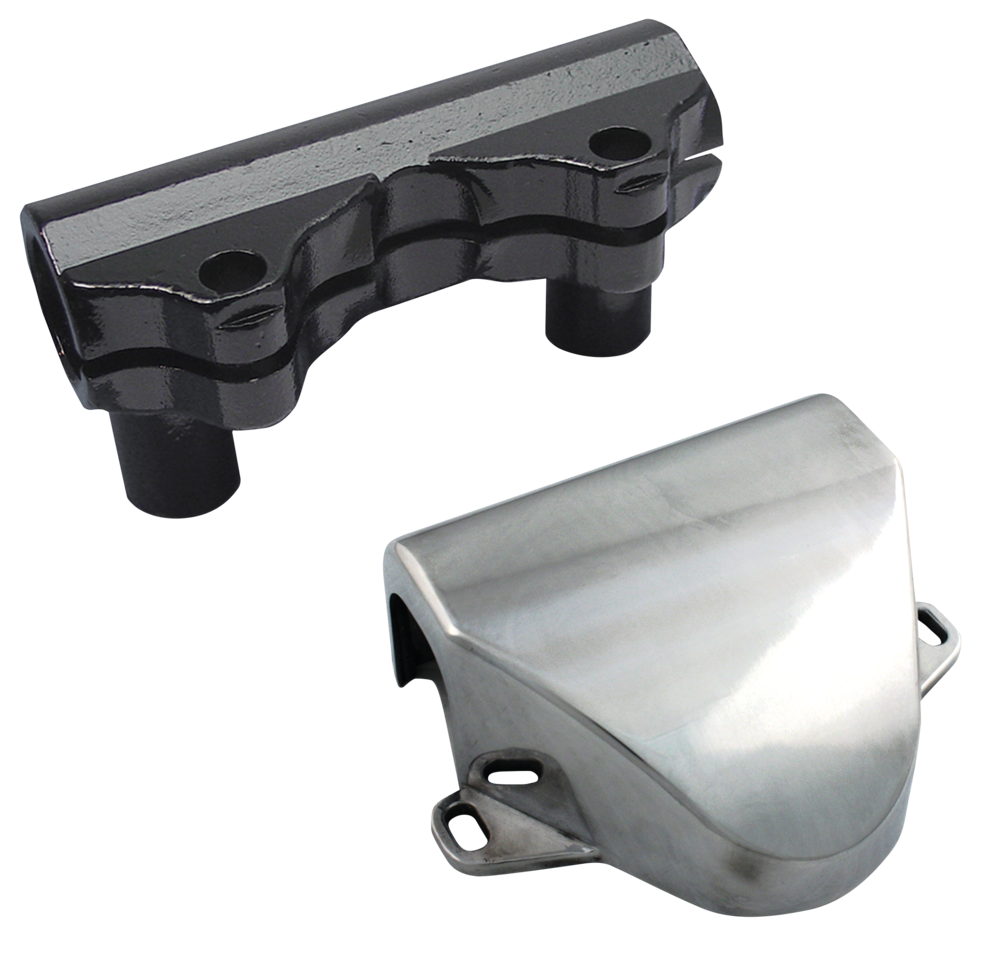 V-Twin Handlebar Clamp Cover – Front Forks