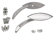 Zodiac Merlin's Abstract Style Narrow Cat Eye Mirrors – Handlebar