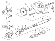 V-Twin Starter Housing Parts for 1980-1988 Flt, FXR & Softail – Engine Electrics
