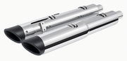 Freedom Performance Exhaust 4 1/2" Two-Step Slip-Ons for Indian Powerplus & Thunderstroke