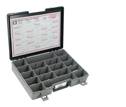 Midwest Acorn Nut Company Assortment Tray of Chrome Plated Larger Button Head Allen Screws – Hardware