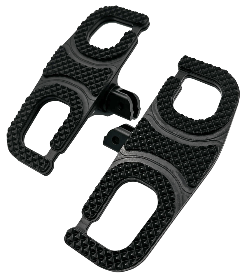 Tommy & Sons Mugger Mini Floorboards for M-8 Softail – Foot Control