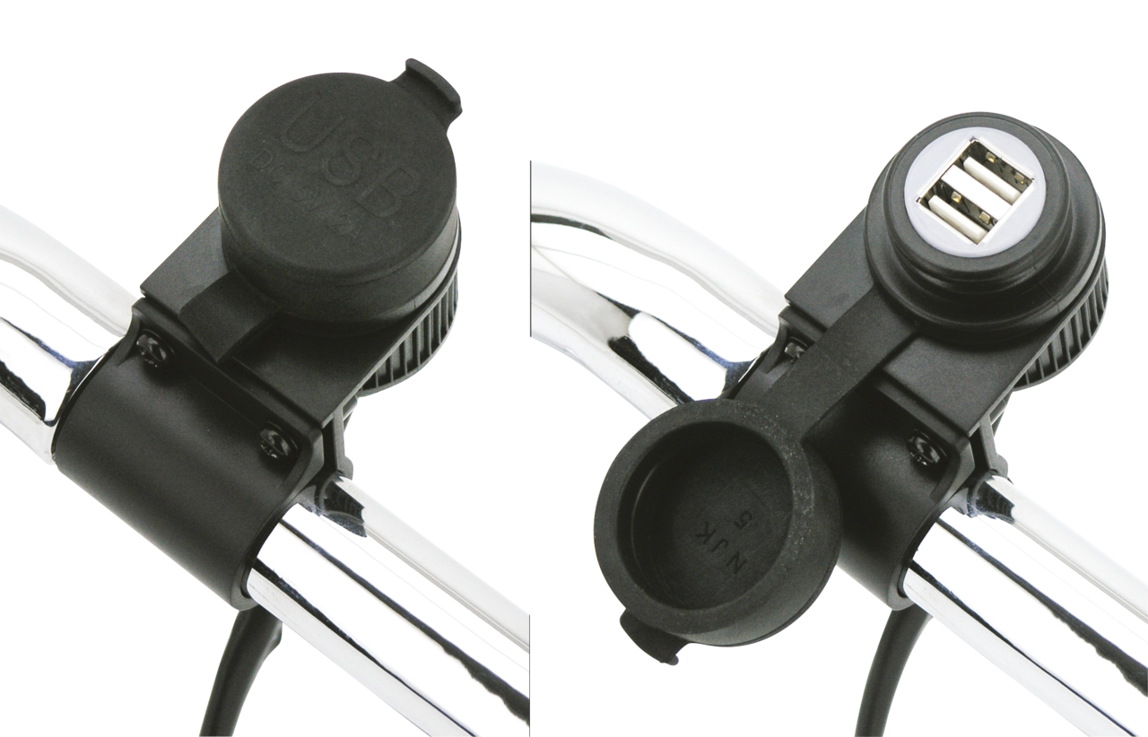 Zodiac Twin USB Power Device – Handlebar