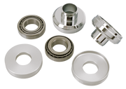 V-Twin Steering Head 7/8" to 1" Adapter Cups with Bearings – Front Forks