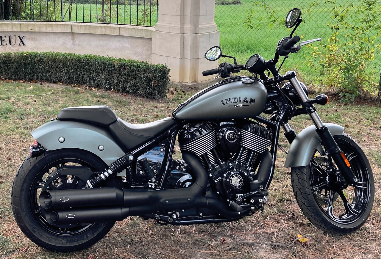 Mcj Adjustable Slip-On Mufflers for Indian Chief – Exhaust