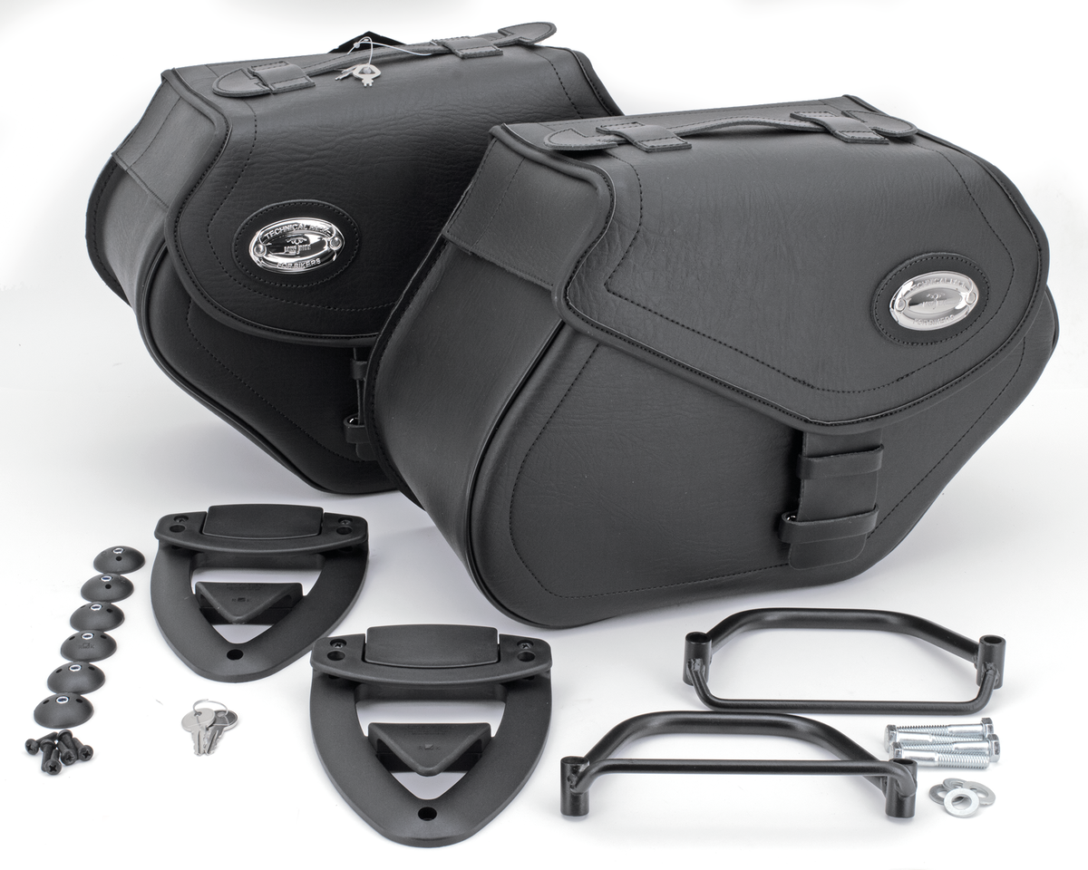 Longride Motorcycle Bags K-Drive Longride "click & Lock" Saddlebag Kits – Luggage