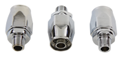 V-Twin Reuseable Fittings for Stainless Steel Braided Oil Line – Gas- & Oil Tank