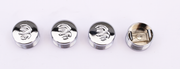 Midwest Acorn Nut Company Chrome Bolt Covers for Hex, Allen and Buttonhead Bolts – Hardware