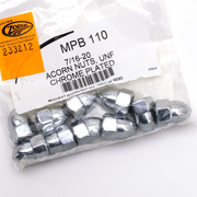 Midwest Acorn Nut Company Chrome Acorn Style Nut Assortment – Hardware