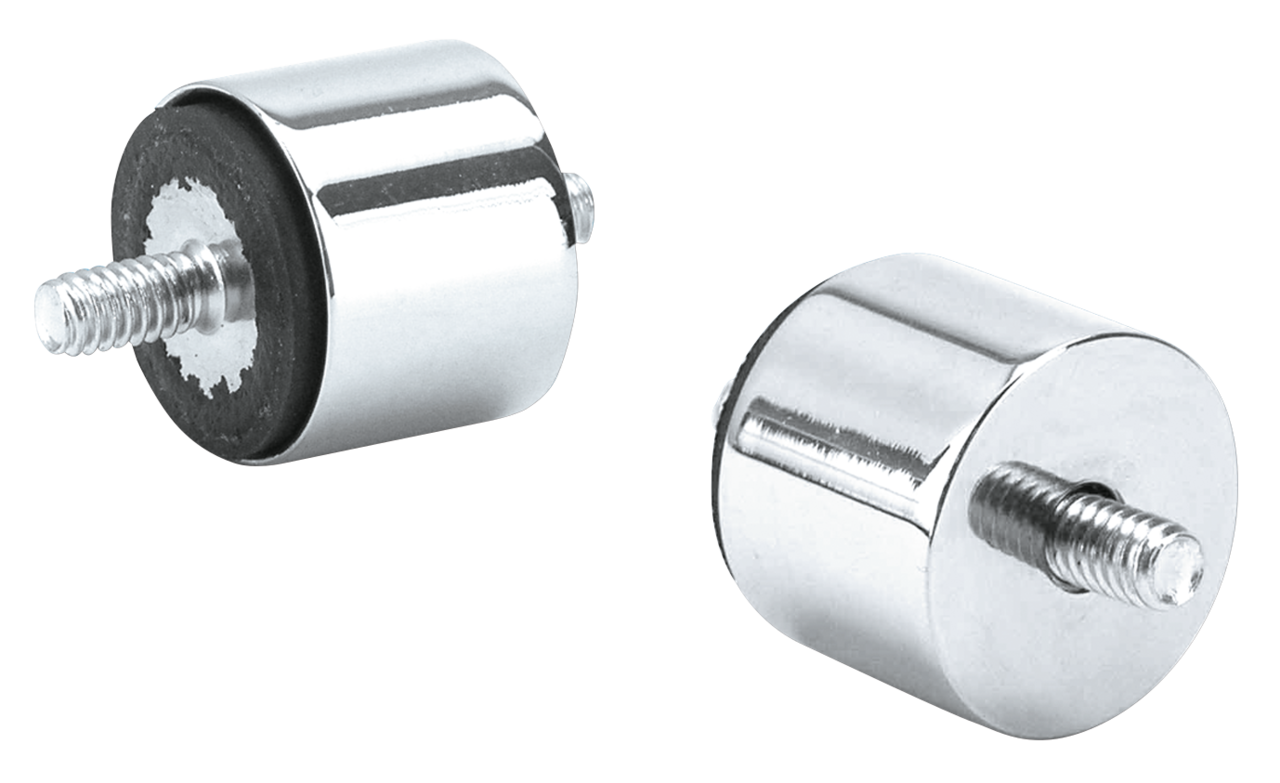 Zodiac Chrome Covered Anti-Vibration Mounts – Hardware