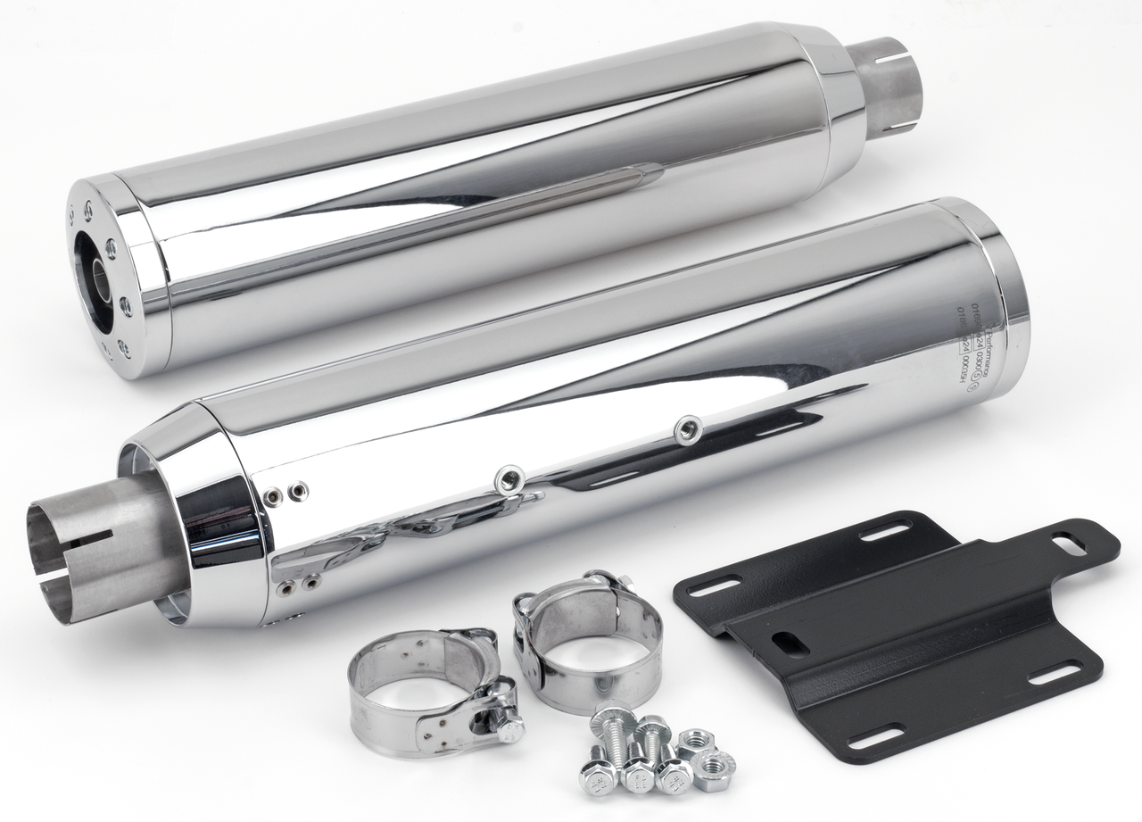 V-Performance Slip-On Mufflers for Indian Scout – Exhaust