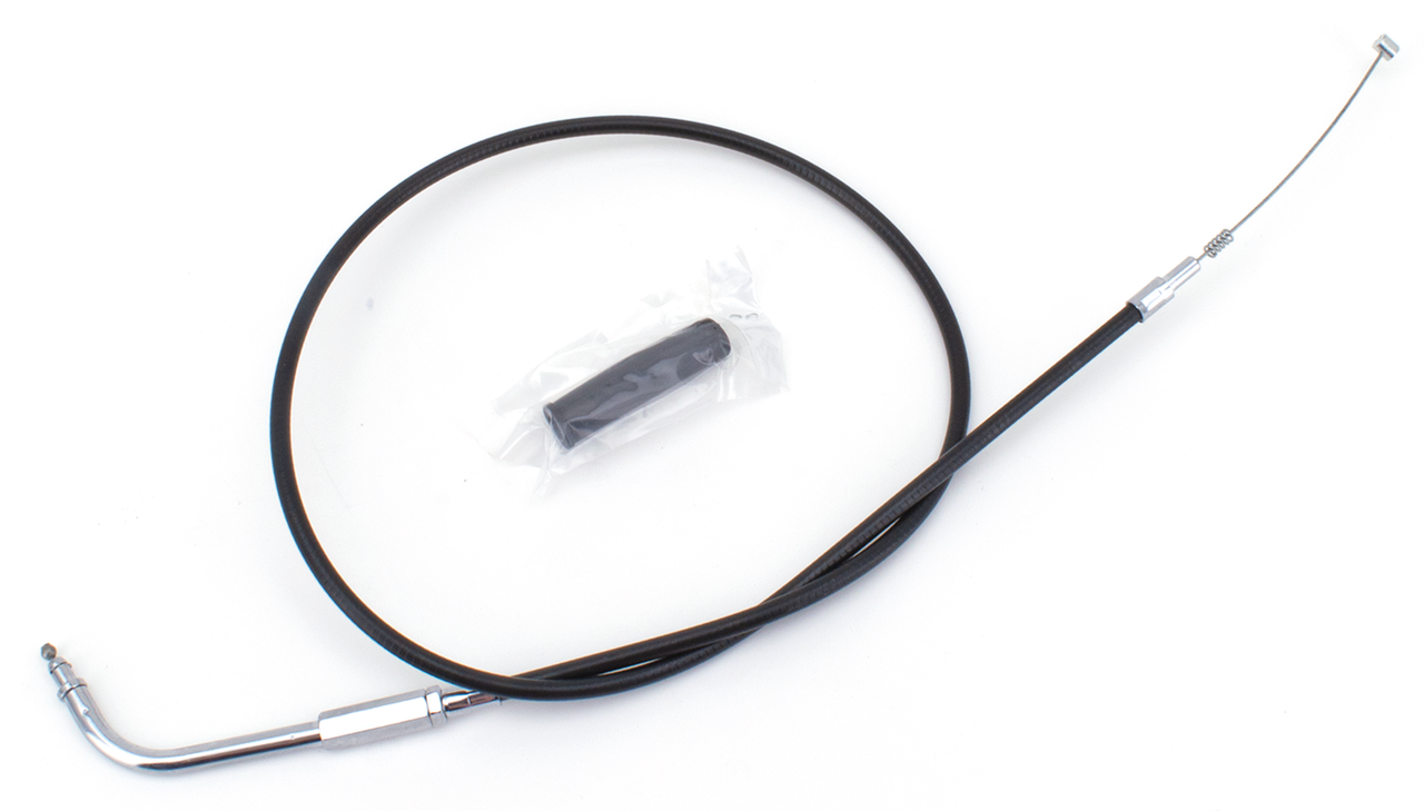 Zodiac T04 - Throttle & Idle Cable 1996-2015 Softail, 1996-2017 Dyna, 1996-2001 Carburetor Equipped Touring & 2007 to Present Sportster – Control Cables & Hydraulic Lines