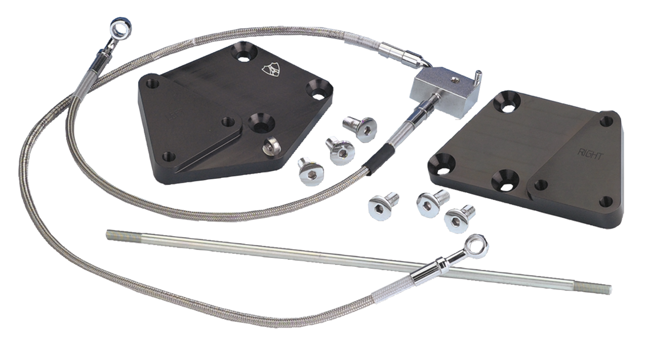 Arlen Ness 3" Forward Control Re-Locators for Softail – Foot Control