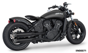 Freedom Performance Exhaust 4" Slip-Ons for Indian Scout 2015-2024