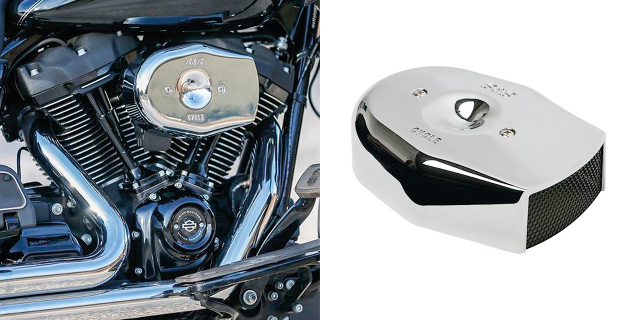 S&S Stealth Tribute Air Cleaner – Intake
