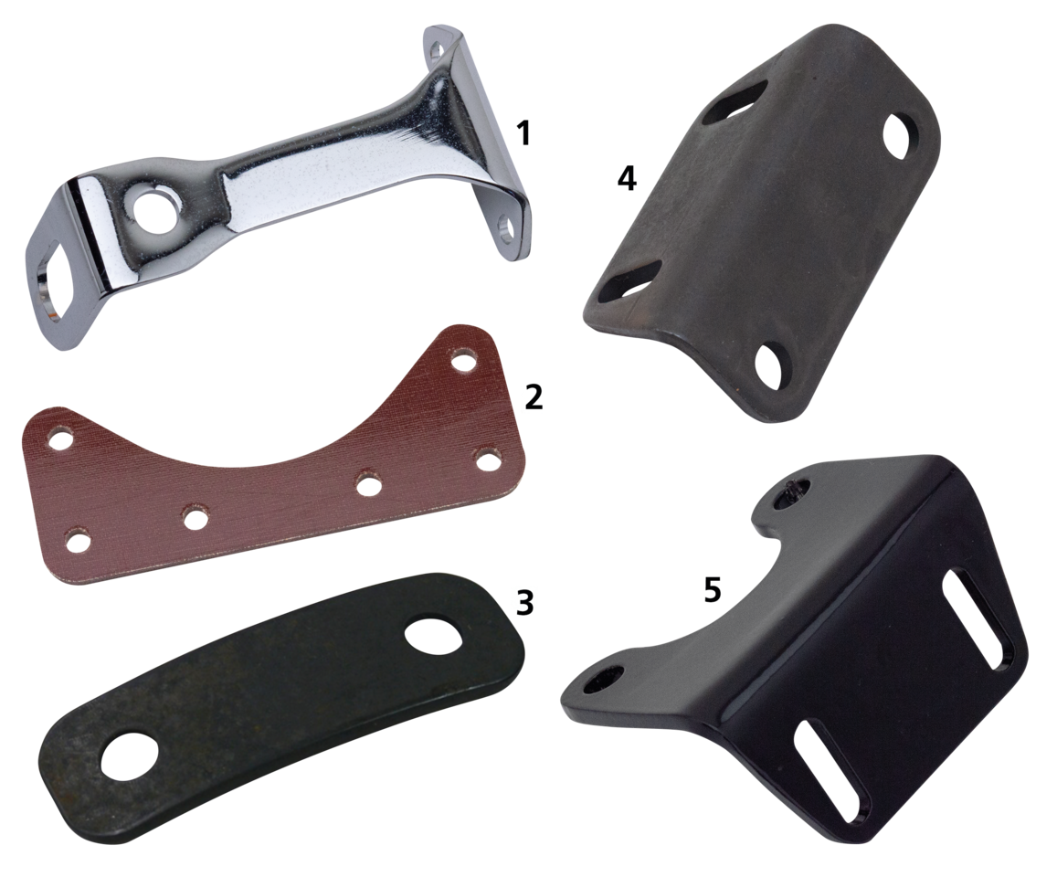 Samwel Supplies Horn Mount & Front Fender Brackets for Vintage Models – Electric & Light