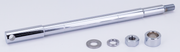 Zodiac Chrome Plated Front and Rear Axles – Wheel & Tire