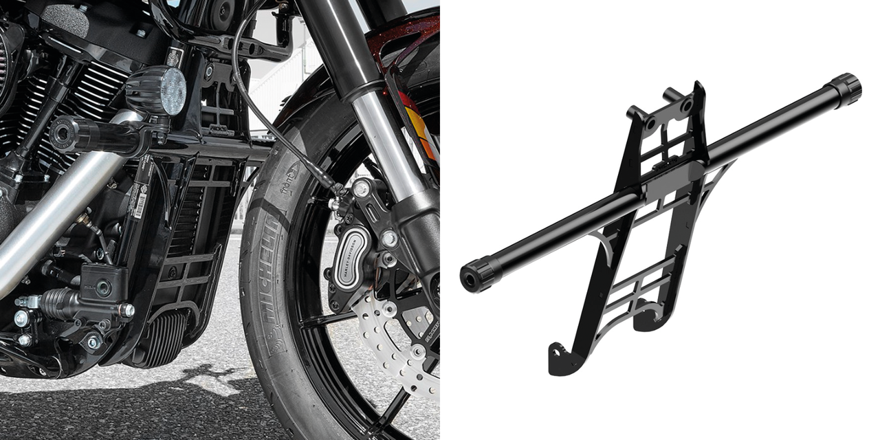Rick's Clubstyle Crash Bars for Milwaukee Eight Softail – Frame & Rear Suspension