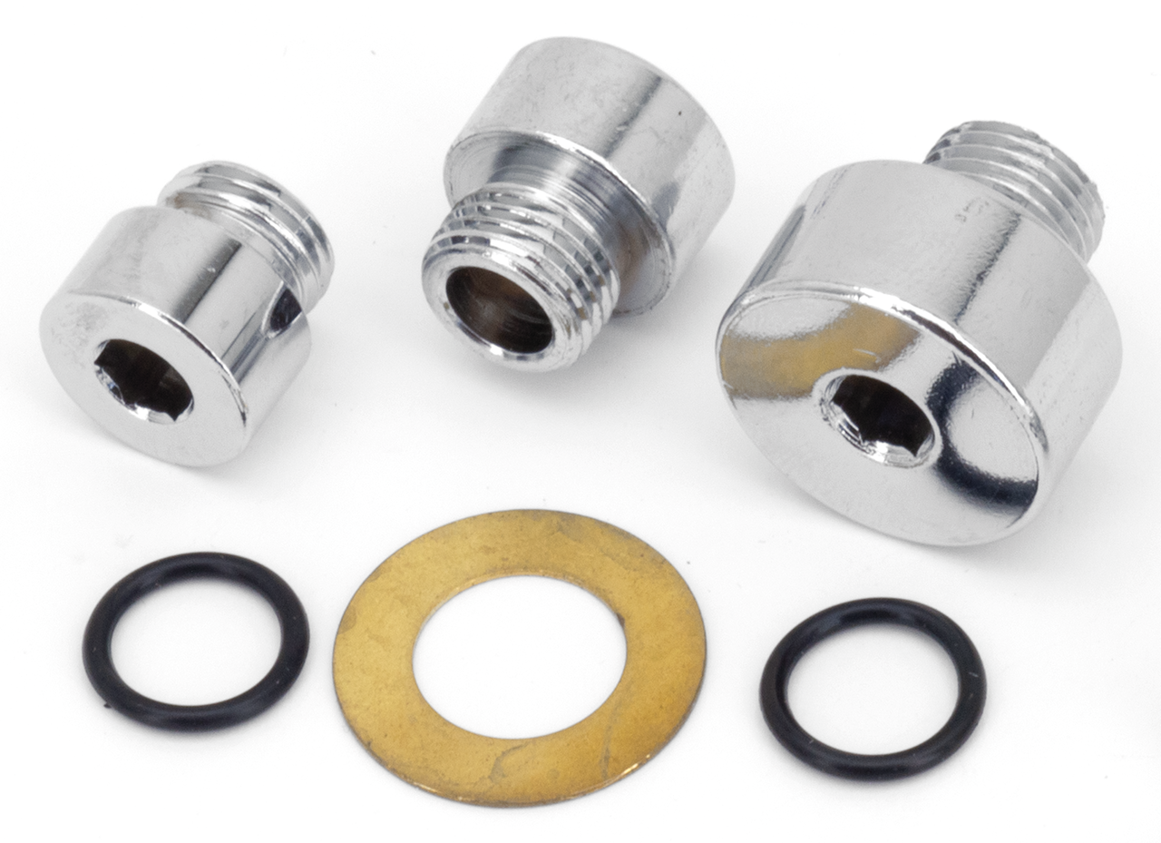 Midwest Acorn Nut Company Chrome Allen Head Oil Pump and Tappet Screen Plug Set – Engine