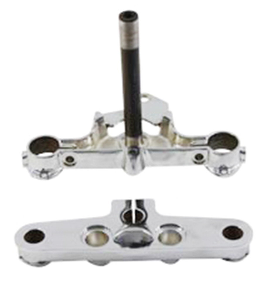 V-Twin Stock Style Triple Tree Kits for 41MM Forks – Front Forks