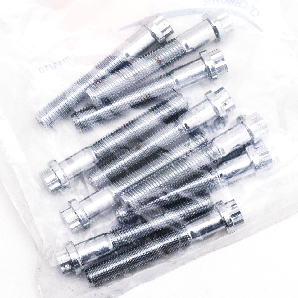 Midwest Acorn Nut Company Chrome Plated 12 Point Bolt Assortment Tray – Hardware