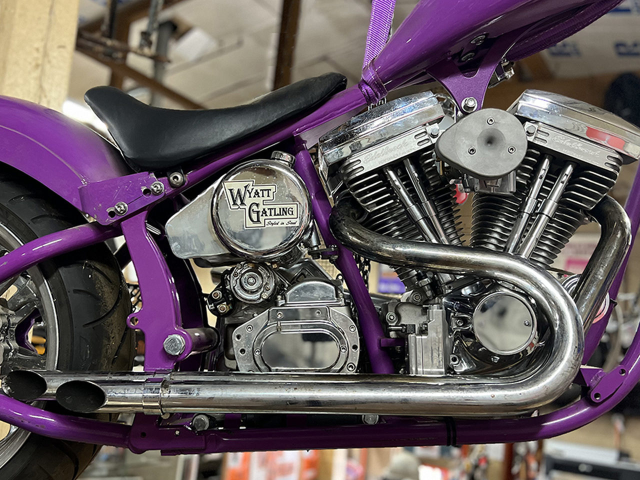 V-Twin Side by Side Drag Pipe Set – Exhaust
