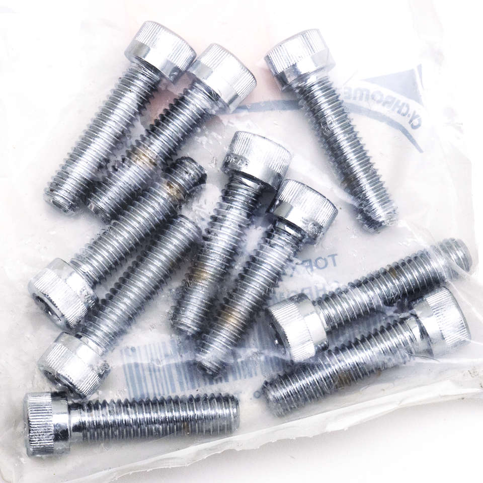 Midwest Acorn Nut Company Chrome Plated Socket Head Torx Screw Assortment – Hardware