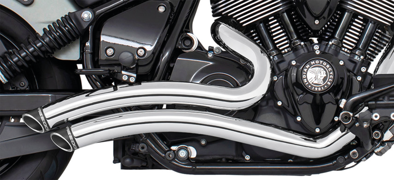 Freedom Performance Exhaust Sharp Curve Radius for Indian Thunderstroke