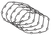 Cometic Gasket Engine Gaskets, Seals and O-Rings for Milwaukee Eight 2017 to Present – Gasket & Seals