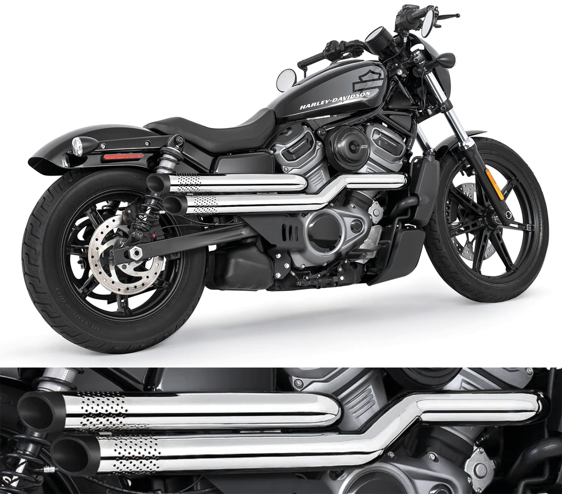 Freedom Performance Independence Exhausts for RH Sportster
