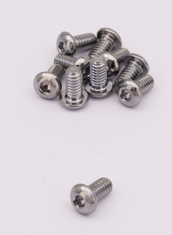 Colony Chrome Plated Button Head Allen Screws Assortment – Hardware