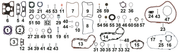 Eastern MC Parts Gaskets, O-Rings and Seals for XL & XR Sportster 2004-2022 and Buell 2003-2010 – Gasket & Seals