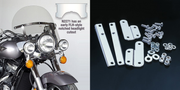 National Cycle Chopped Heavy-Duty Windshield