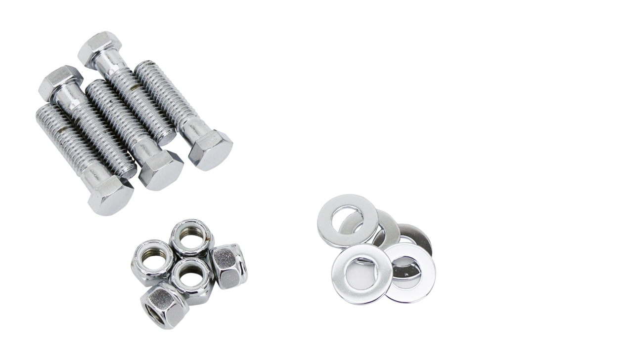 Midwest Acorn Nut Company Chrome Plated Sprocket & Pulley Bolts & Screws – Final Drive