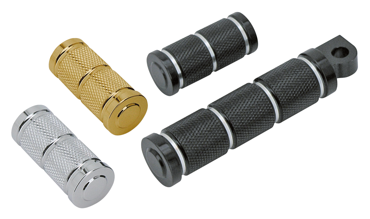 Zodiac Retro Style Knurled Billet Aluminum Foot & Shifter Pegs – Foot Control