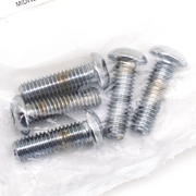 Midwest Acorn Nut Company Assortment Tray of Chrome Plated Larger Button Head Allen Screws – Hardware