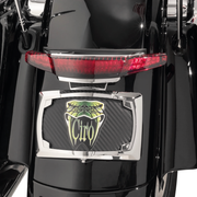 Ciro Latitude Tail Light & License Plate Holder for Touring – Electric & Light