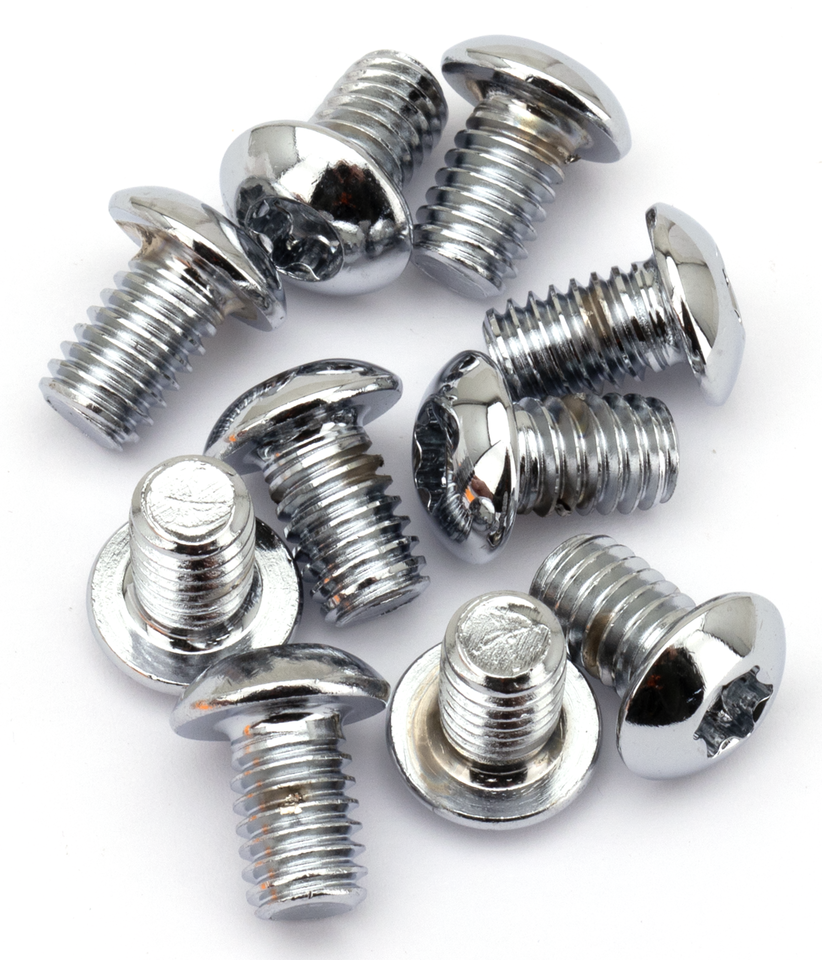 Midwest Acorn Nut Company Chrome Plated Button Head Torx Screw Assortment – Hardware