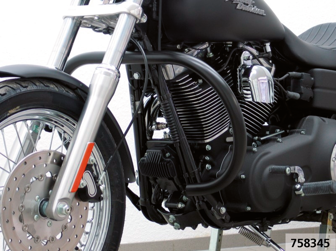 Fehling Crash Highway Bars for Dyna – Frame & Rear Suspension