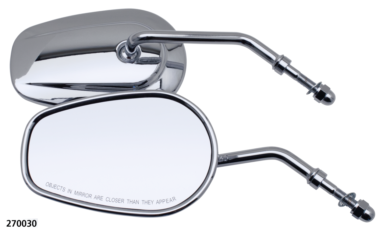Zodiac 2003-UP Stock Style Tapered Mirrors – Handlebar