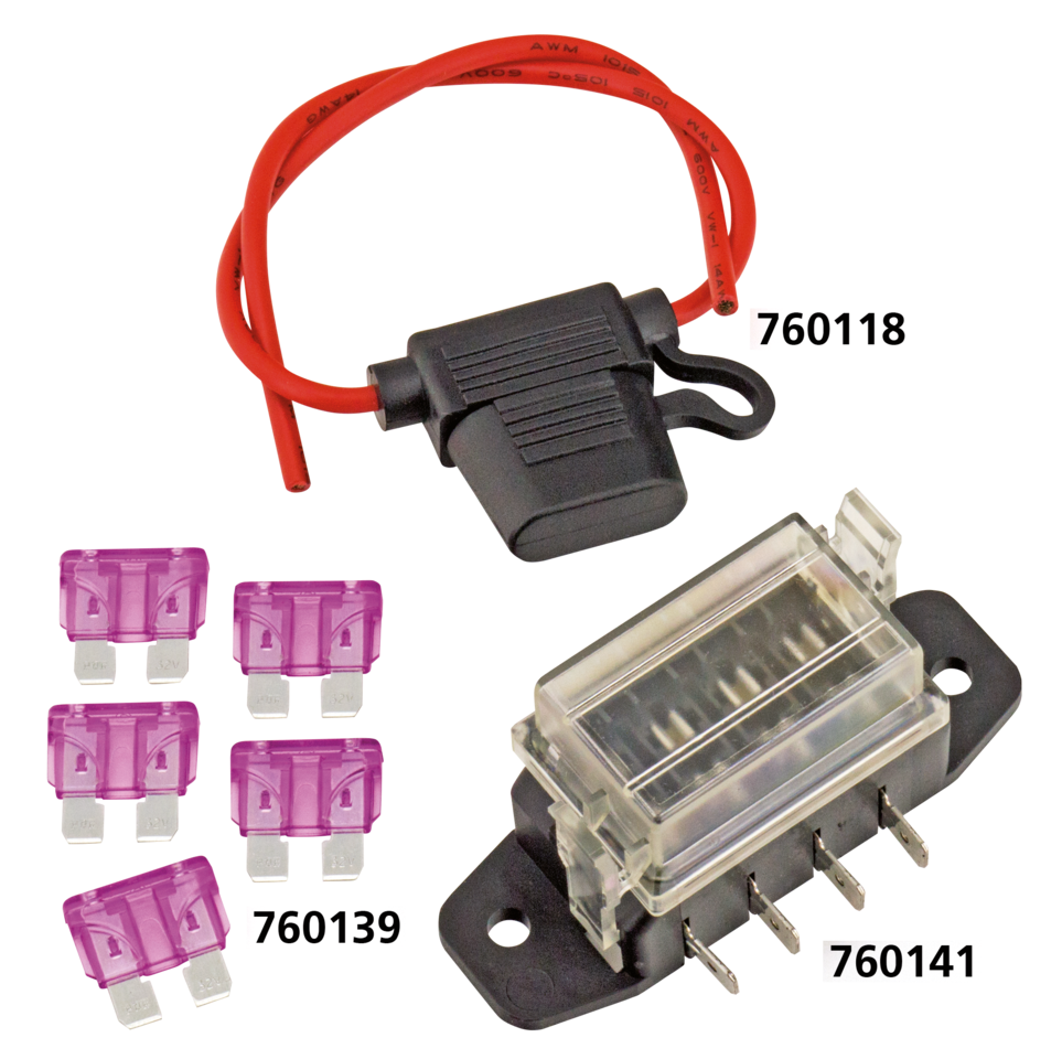 Namz Ato Style Fuses and Fuse Holder – Electric & Light