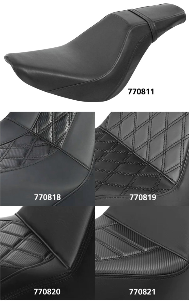C.c. Rider Step-Up Seat for Milwaukee Eight Softail